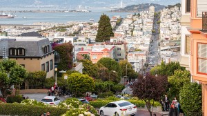 Lombard Street und die Bay