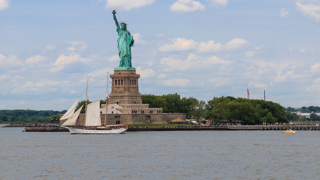 Freiheitsstatue auf Liberty Island