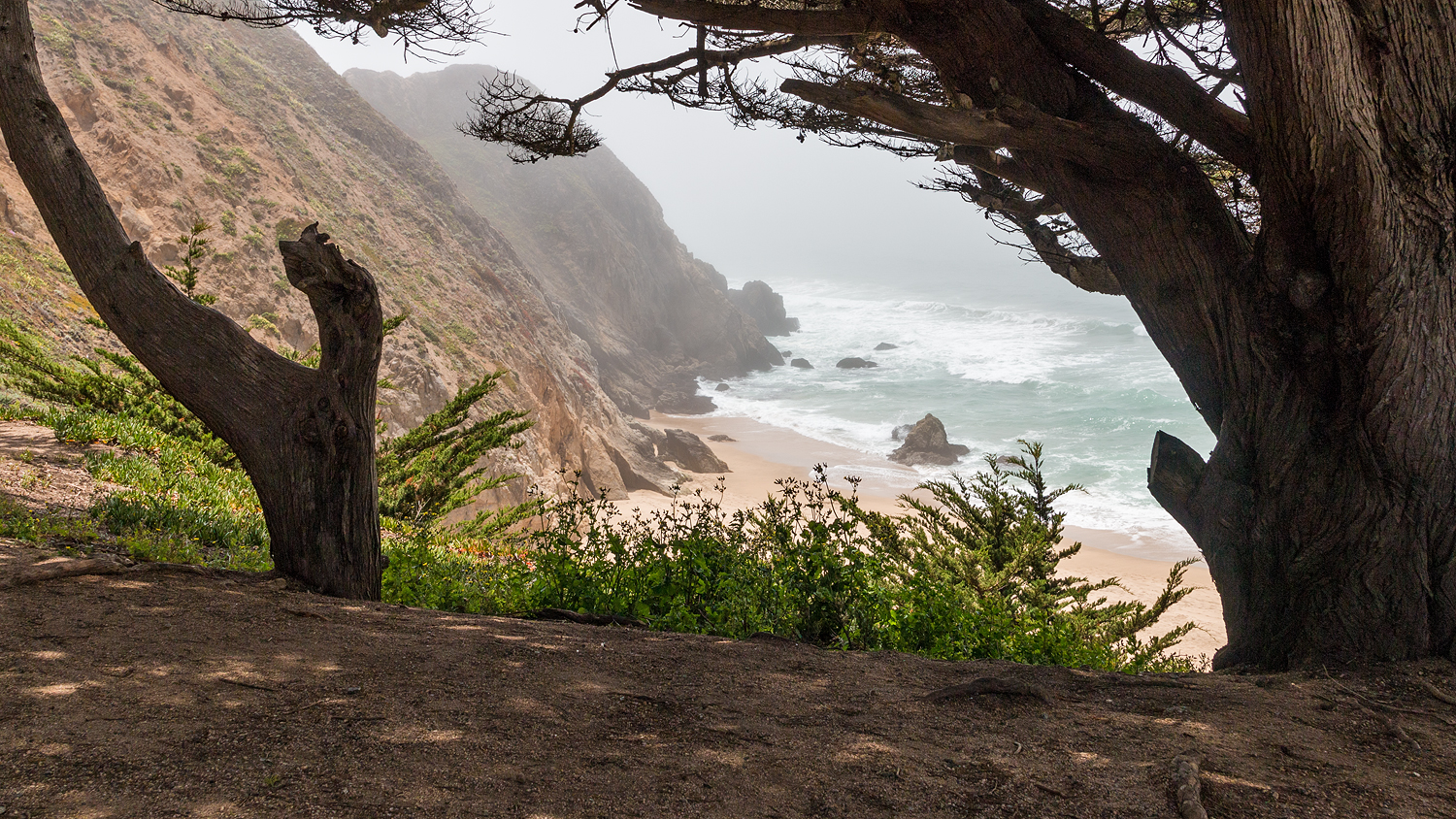 Felsenlandschaft am Highway 1