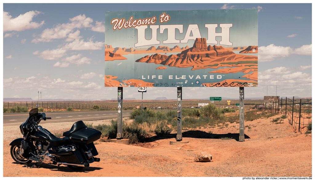 Staatsgrenze Utah/Arizona